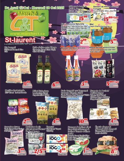 Marche C&T (St. Laurent) Flyer October 2 to 8