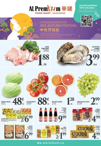 Al Premium Food Mart (McCowan) Flyer October 2 to 8