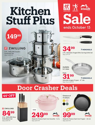 Kitchen Stuff Plus Flyer October 2 to 13