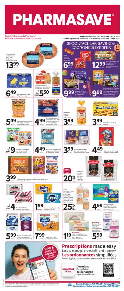 Pharmasave (NB) Flyer October 3 to 9