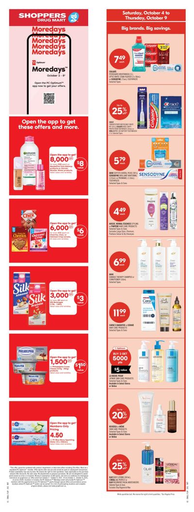 Shoppers Drug Mart (ON) Flyer October 4 to 9