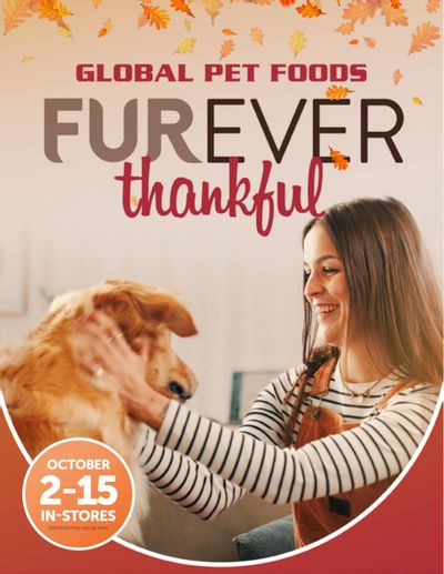 Global Pet Foods Flyer October 2 to 15