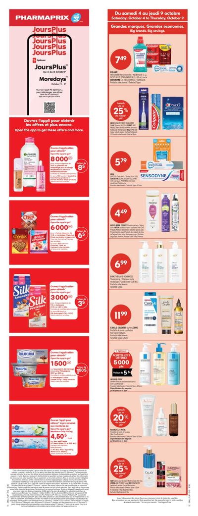 Pharmaprix Flyer October 4 to 9