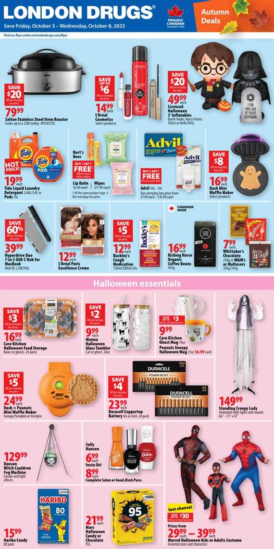 London Drugs Weekly Flyer October 3 to 8