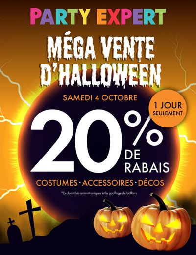 Party Expert Flyer October 2 to 30