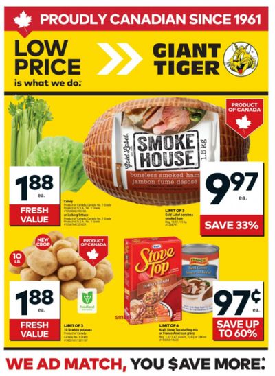 Giant Tiger Canada Thanksgiving Deals Until October 7th + More