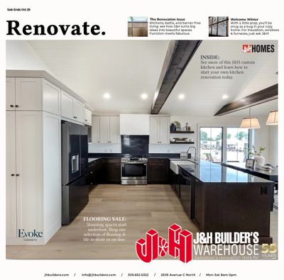 J&H Builder's Warehouse Flyer October 2 to 29