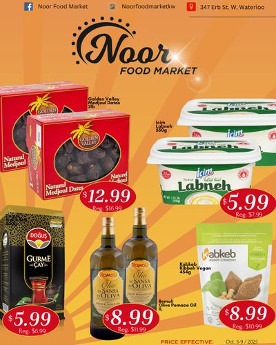 Noor Food Market Flyer October 3 to 9