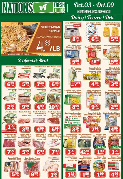Nations Fresh Foods (Mississauga) Flyer October 3 to 9