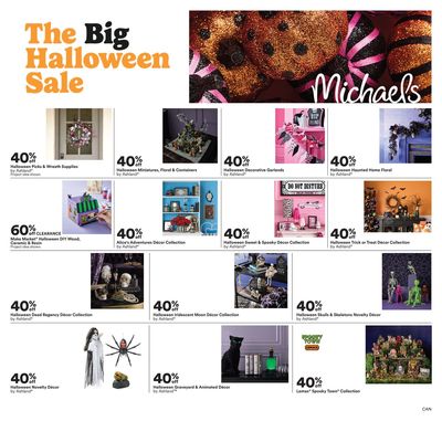 Michael's Flyer October 3 to 9