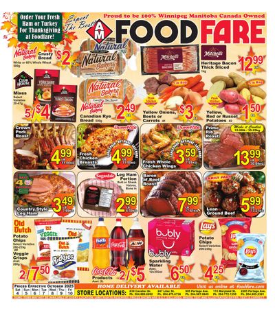 Food Fare Flyer October 4 to 10