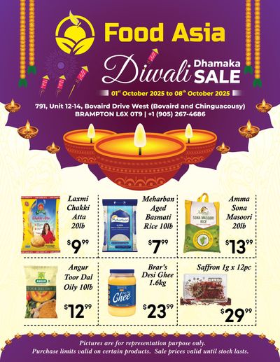 FoodAsia Flyer October 1 to 8