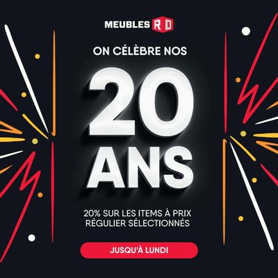 Meubles RD Flyer October 6 to 12