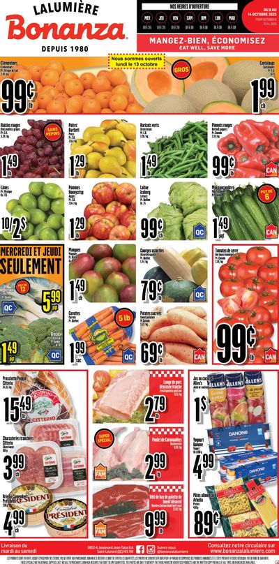 Bonanza Flyer October 8 to 14