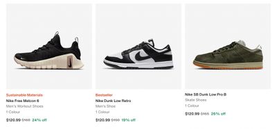Nike Canada: Sale Styles up to 30% off