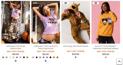 Forever 21 & Urban Planet & Urban Kids Canada: Buy One Get One for $5 Halloween Collection + More