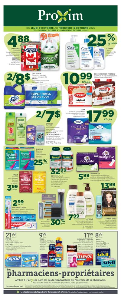 Proxim Flyer October 9 to 15