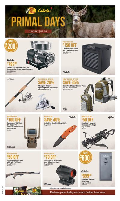 Bass Pro Shops Flyer October 7 and 8
