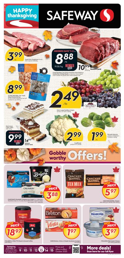 Safeway (BC) Flyer October 9 to 15