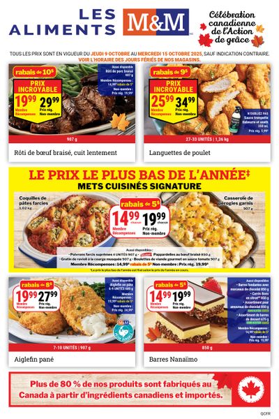 M&M Food Market (QC) Flyer October 9 to 15