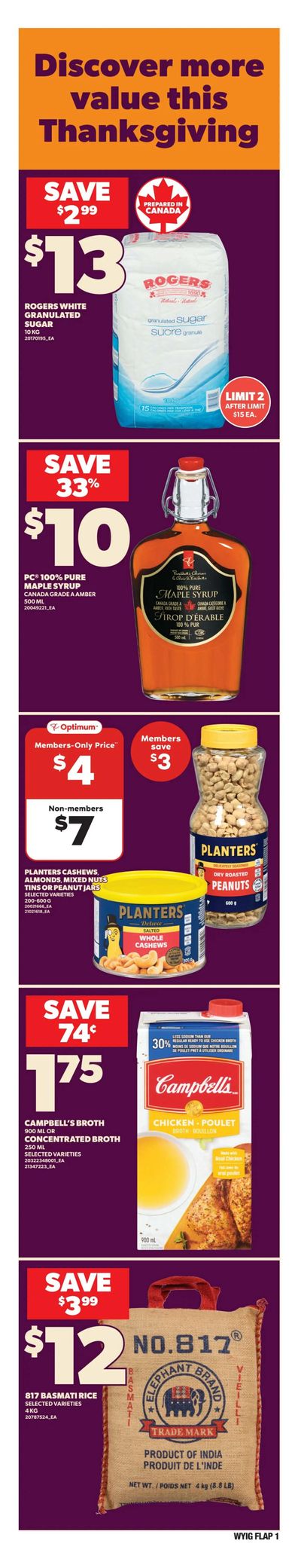 Independent Grocer (West) Flyer October 9 to 15