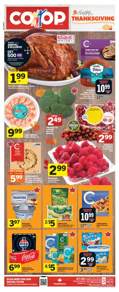 Foodland Co-op Flyer October 9 to 15