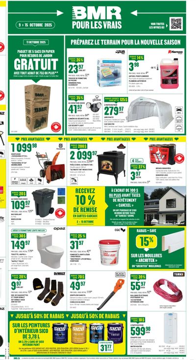 BMR Flyer October 9 to 15