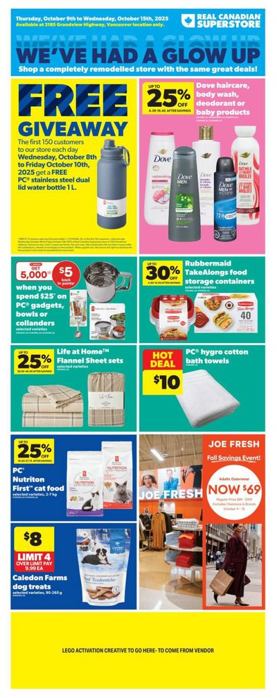 Real Canadian Superstore (West) Flyer October 9 to 15