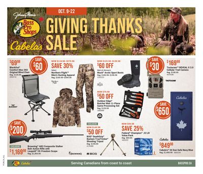 Bass Pro Shops Flyer October 9 to 22