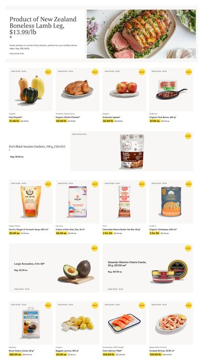 Whole Foods Market (ON) Flyer October 8 to 14