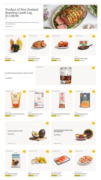 Whole Foods Market (West) Flyer October 8 to 14
