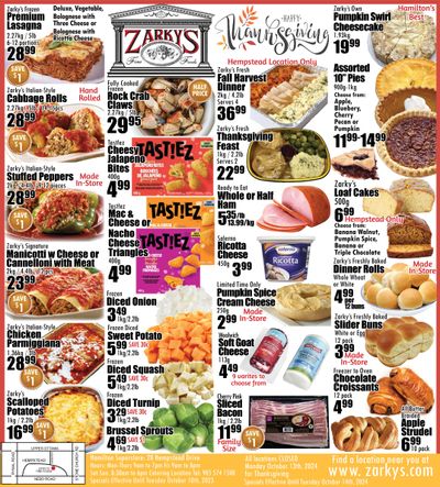 Zarky's Flyer October 8 to 14