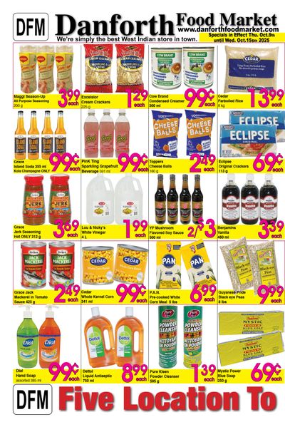 Danforth Food Market Flyer October 9 to 15