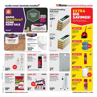 Home Hardware Building Centre (ON) Flyer October 9 to 22