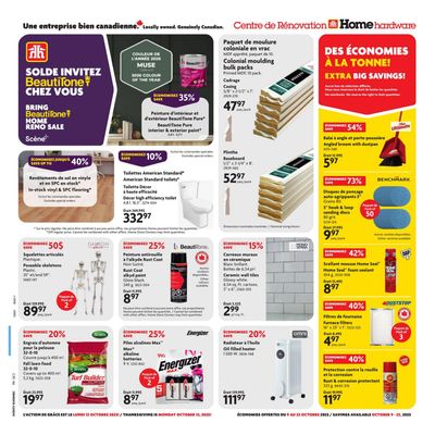 Home Hardware Building Centre (QC) Flyer October 9 to 22
