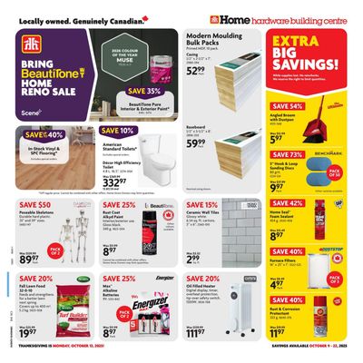 Home Hardware Building Centre (BC) Flyer October 9 to 22