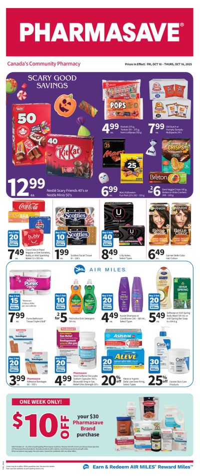 Pharmasave (West) Flyer October 10 to 16