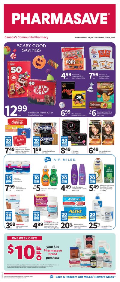 Pharmasave (ON) Flyer October 10 to 16