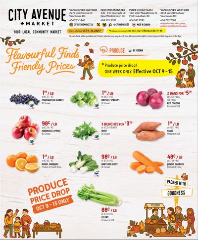 City Avenue Market Flyer October 9 to 22