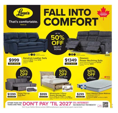 Leon’s Flyer October 9 to 29