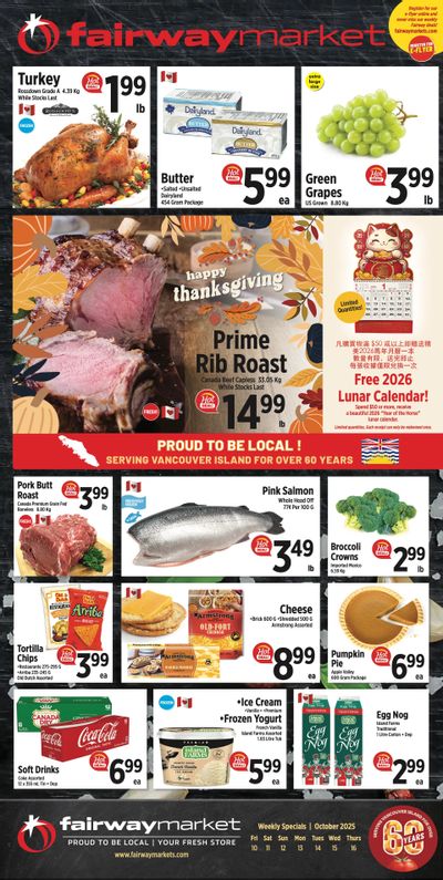 Fairway Market Flyer October 10 to 16