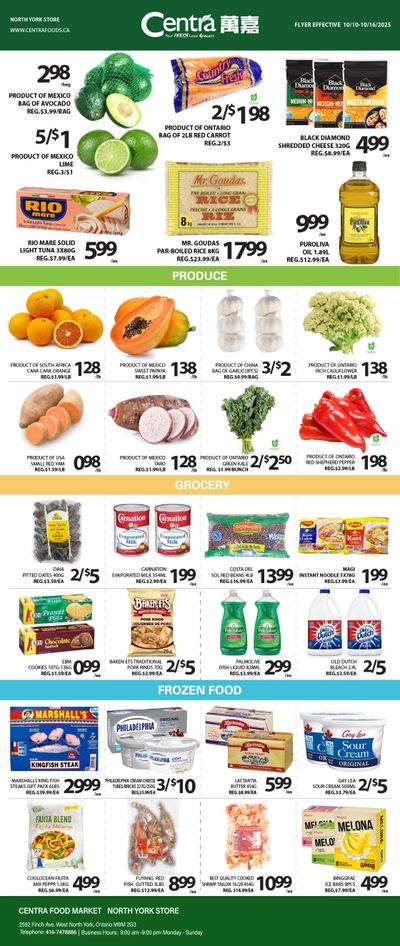 Centra Foods (North York) Flyer October 10 to 16