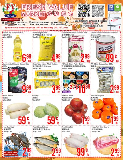Fresh Value (Scarborough) Flyer October 10 to 16