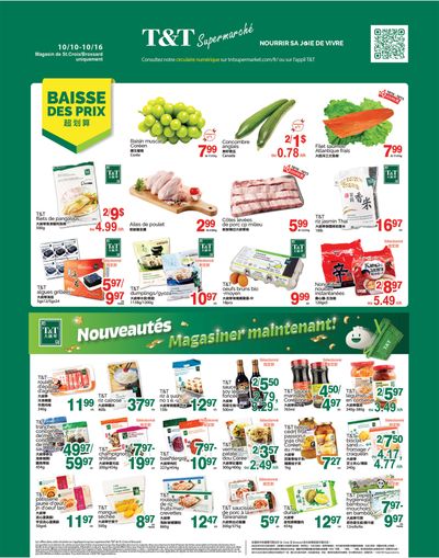 T&T Supermarket (QC) Flyer October 10 to 16