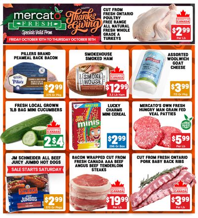 Mercato Fresh Flyer October 10 to 16