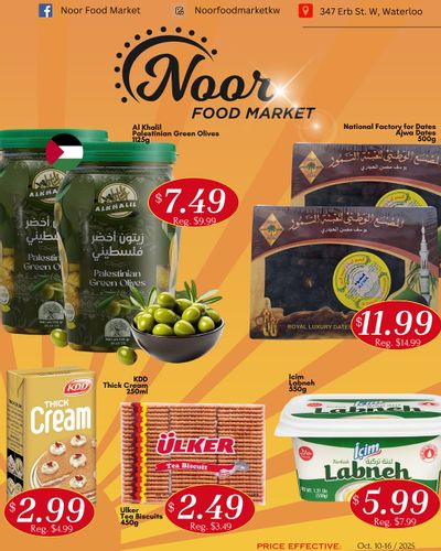 Noor Food Market Flyer October 10 to 16