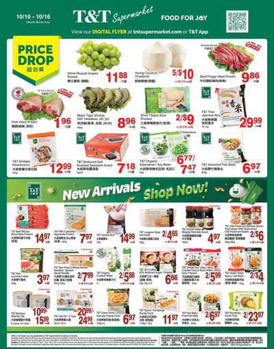 T&T Supermarket (AB) Flyer October 10 to 16