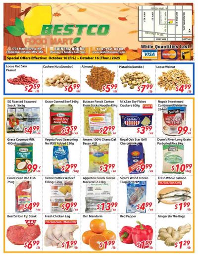BestCo Food Mart (Etobicoke) Flyer October 10 to 16