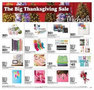 Michael's Flyer October 10 to 19
