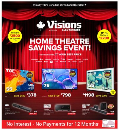 Visions Electronics Flyer October 10 to 16